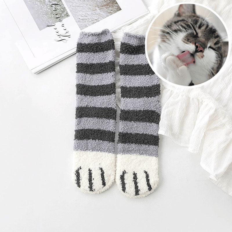 （SALDI DI NATALE 🎅）Calzini in cotone con graziosi gattini