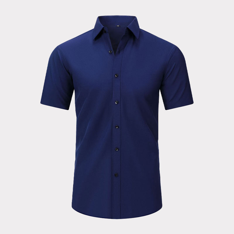 CAMICIA ELASTICA NON STIRATA ANTIPIEGA