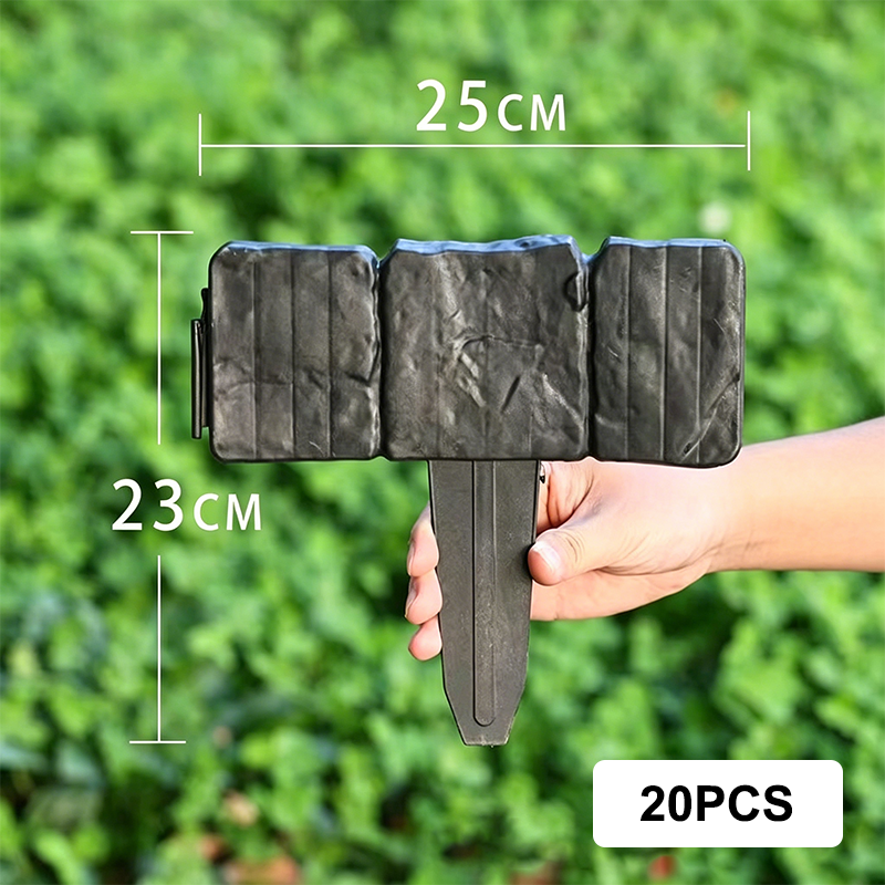 Recinzione di contenimento in plastica per giardino