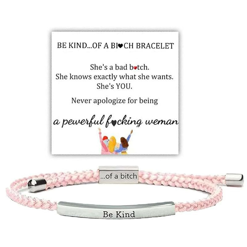 Bracciale intrecciato in acciaio inossidabil