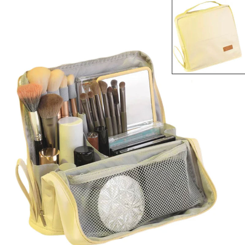 Borsa cosmetica verticale – Portatile, grande capienza