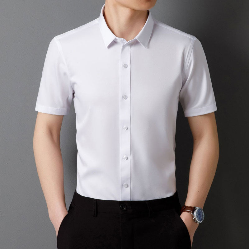 Camicia da uomo button-down senza rughe