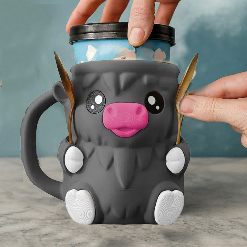 Porta gelato Ferdinand Highland Cow
