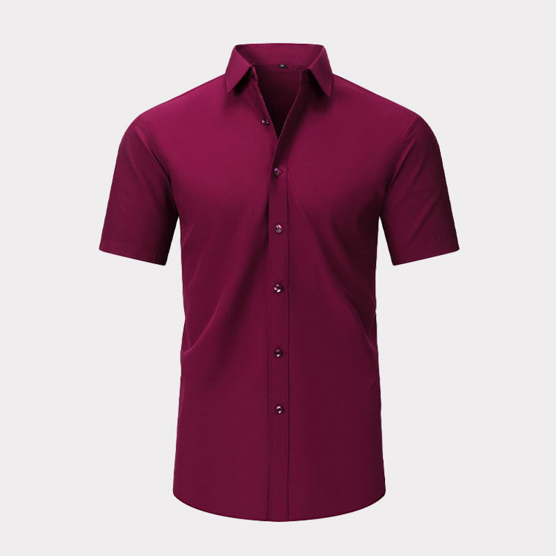 CAMICIA ELASTICA NON STIRATA ANTIPIEGA