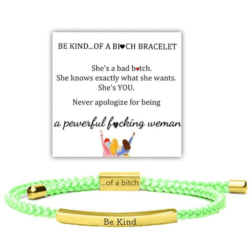 Bracciale intrecciato in acciaio inossidabil