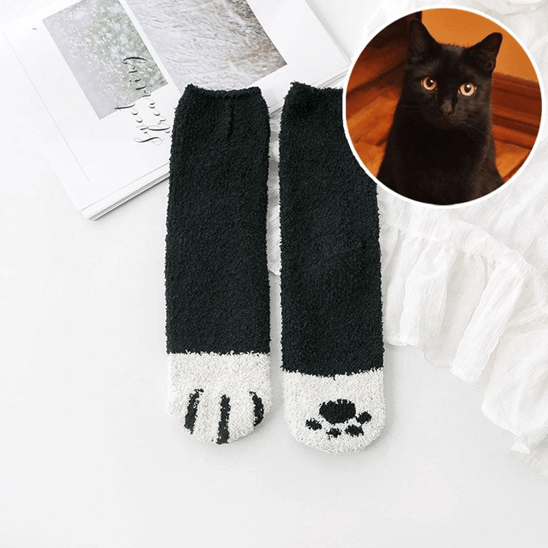 （SALDI DI NATALE 🎅）Calzini in cotone con graziosi gattini