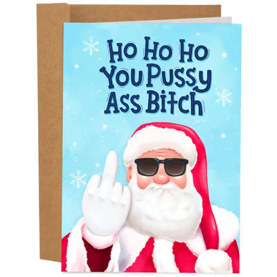 🔥Saldi natalizi 49% di sconto🎄🎅Set di 9 biglietti natalizi divertenti e inappropriati