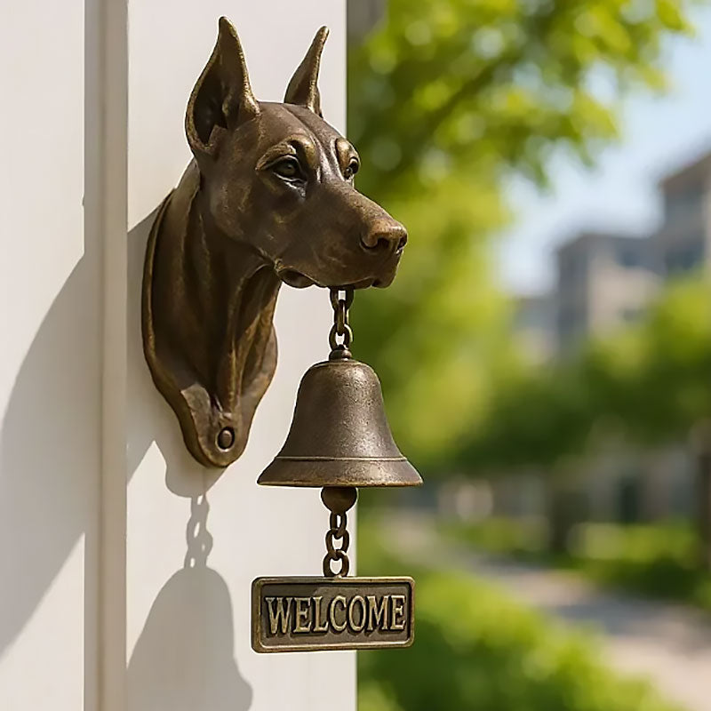 🐶 Campanello di benvenuto con tema canin