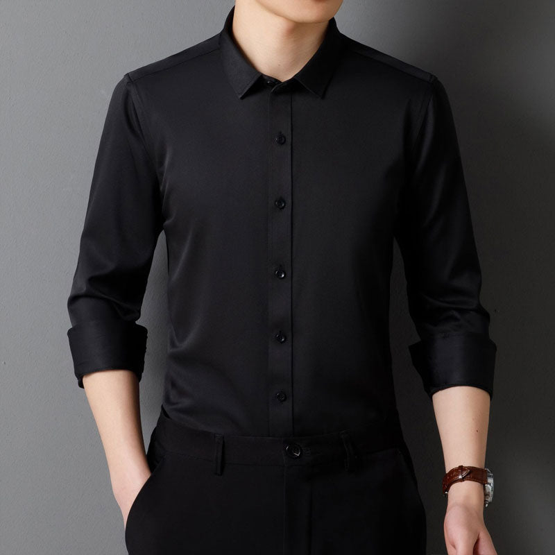 Camicia da uomo button-down senza rughe