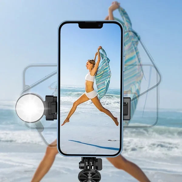 🔥Hot Sale SCONTO DEL 50%🎁Nuovo selfie stick e treppiede multifunzionale migliorato estensibile per telefono