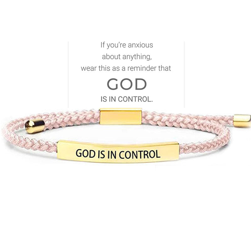 Bracciale intrecciato in acciaio inossidabil