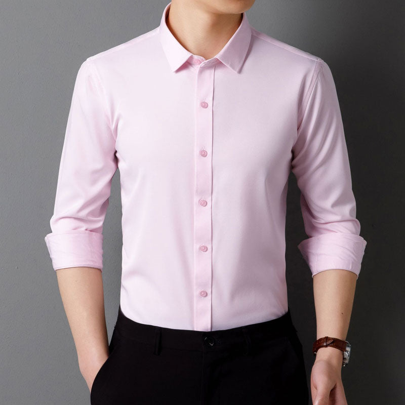 Camicia da uomo button-down senza rughe
