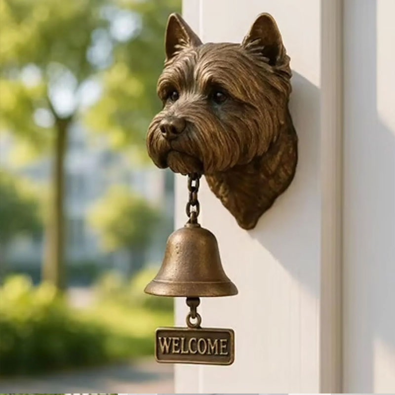 🐶 Campanello di benvenuto con tema canin