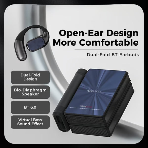 🔥Monster Ear Buds - Cuffie Bluetooth con design a doppia piegatura