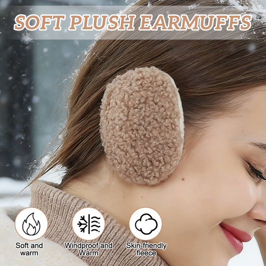 ❄️ Cuffie morbide in peluch