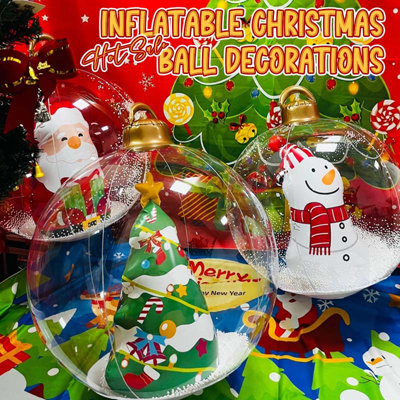 Decorazioni natalizie gonfiabili