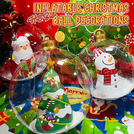 Decorazioni natalizie gonfiabili