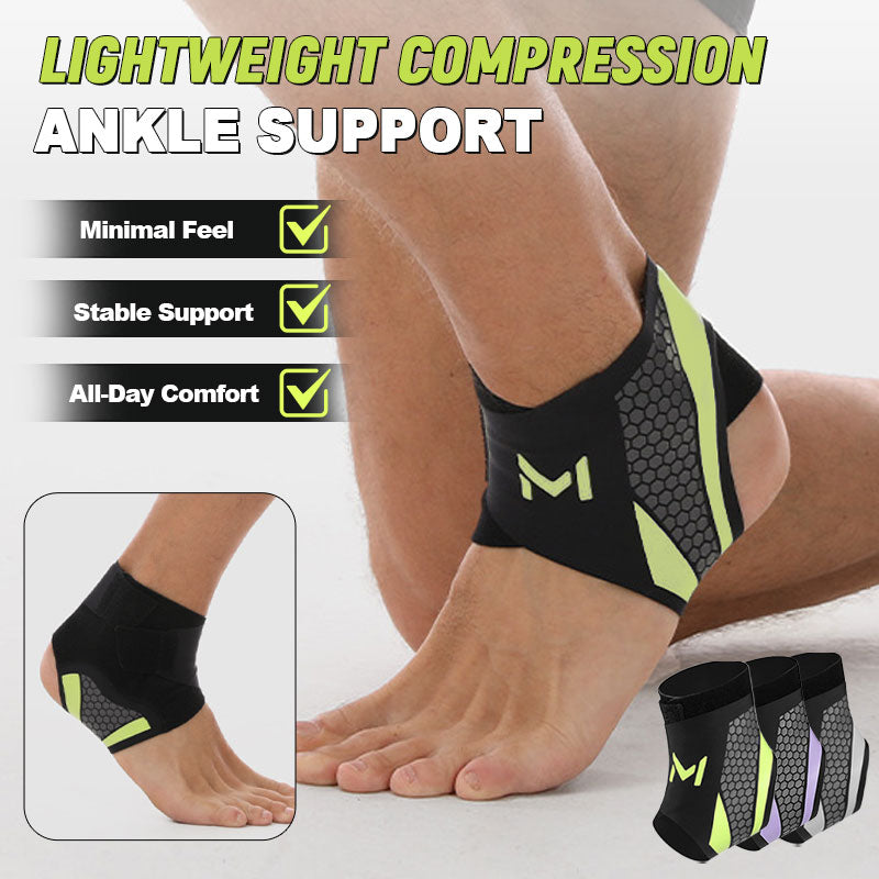 🦶 Supporto leggero a compressione per caviglia