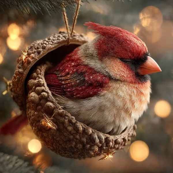 🔥Prevendita del Black Friday - Fino al 49% di sconto!❤️🎁 Decorazioni natalizie con ghiande e animali della foresta – Accoglienti decorazioni natalizie della foresta
