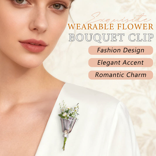 Fiori da indossare Clip bouquet