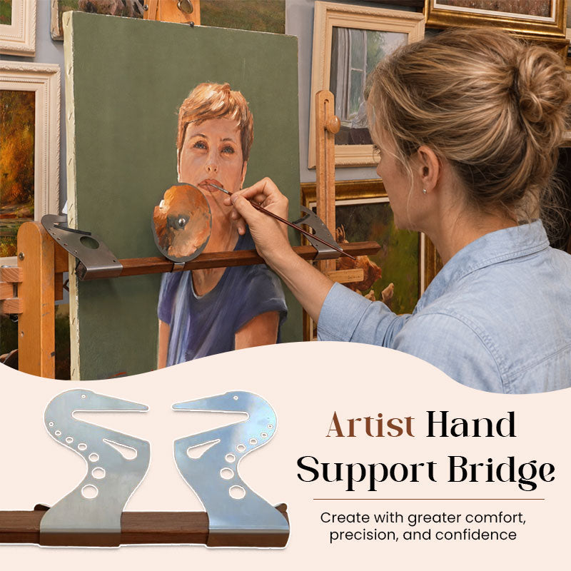 🎨 Ponte di sostegno per la mano dell'artista