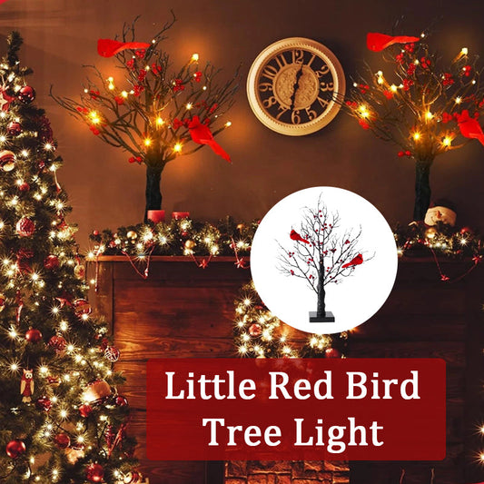 Lampada da albero Little Red Bird