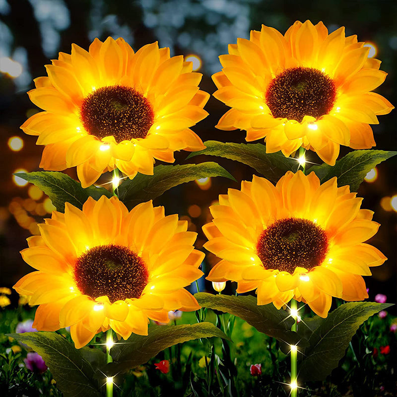 Lampada da giardino “Garden of Sunflowers”