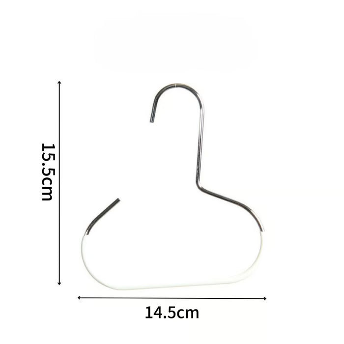 🧢Appendiabiti resistenti in acciaio: massimizza lo spazio nell'armadio con un sistema di archiviazione versatile