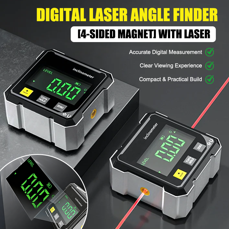 Misuratore d'angolo digitale a laser