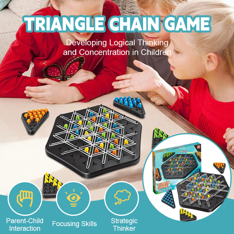 Gioco della catena triangolare🔥Saldi natalizi 49% di sconto🎄