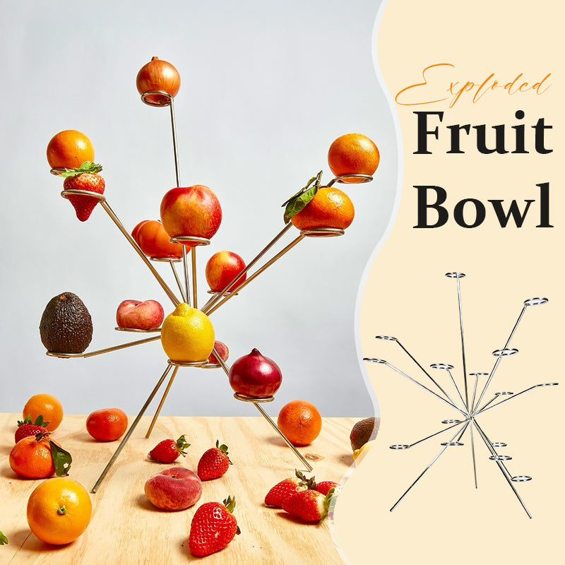🎆【Fuochi d'artificio sulla tavola】Ciotola di frutta esplosiva 🍎✨