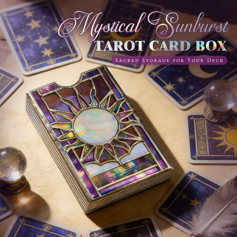 Scatola per tarocchi Mystical Sunburs