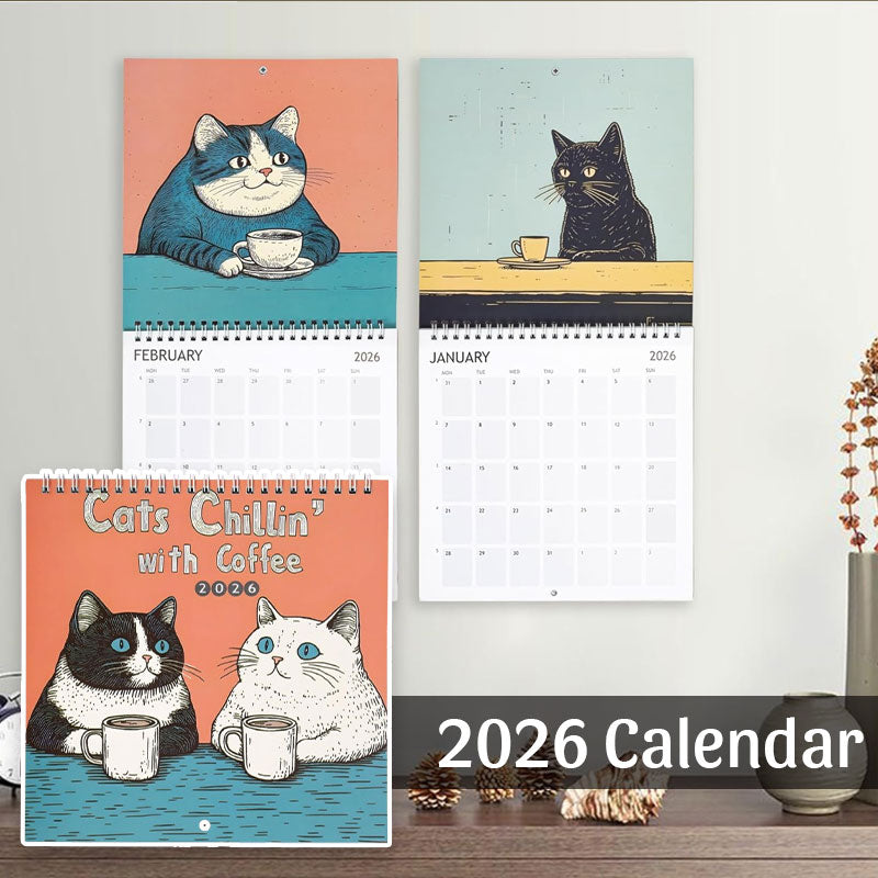 🔥Saldi natalizi 49% di sconto🎄Calendario Gatti 2026