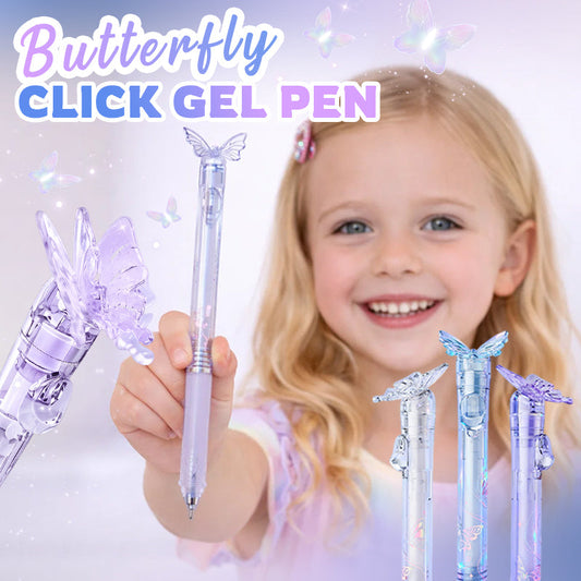 🦋 Penna gel Butterfly Clic