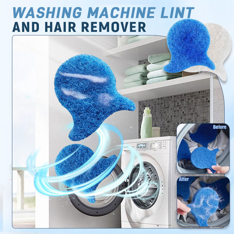 Rimuovi pelucchi e capelli dalla lavatrice🔥Saldi natalizi 49% di sconto🎄