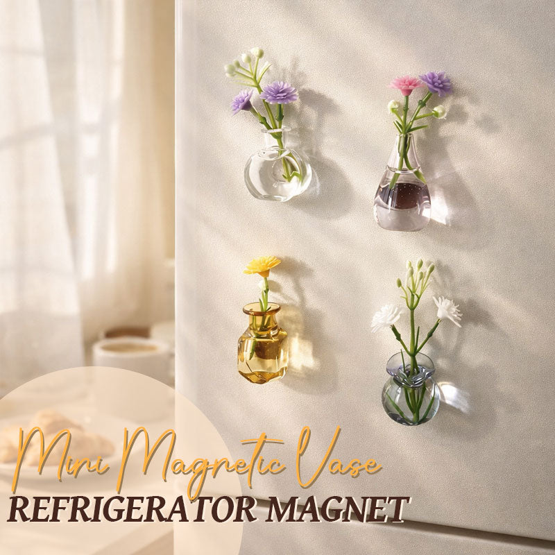 🌸Mini vaso magnetico da frigo