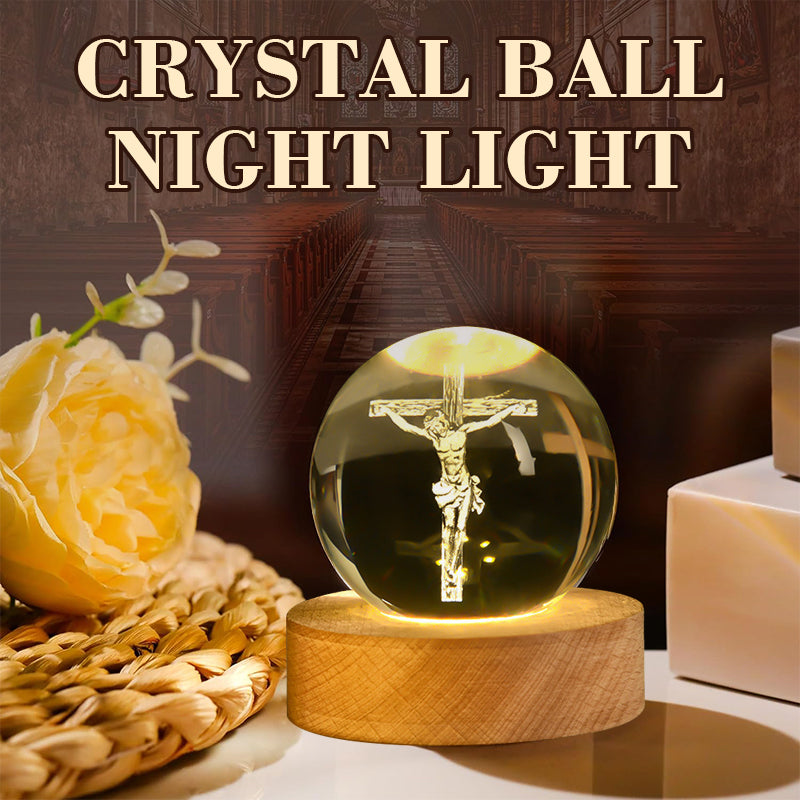 Lampada da notte Crystal Ball