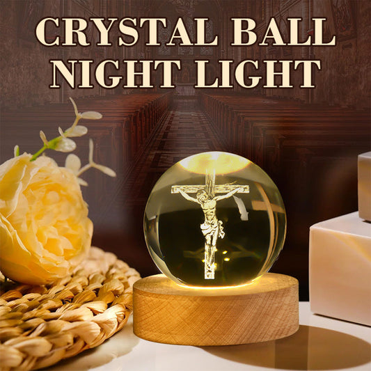 Lampada da notte Crystal Ball