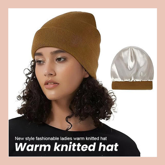 Nuovo cappello da donna in maglia calda alla moda