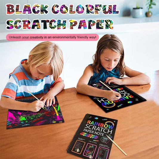 Carta magica per scarabocchiare: libera la tua creatività in modo ecologico!