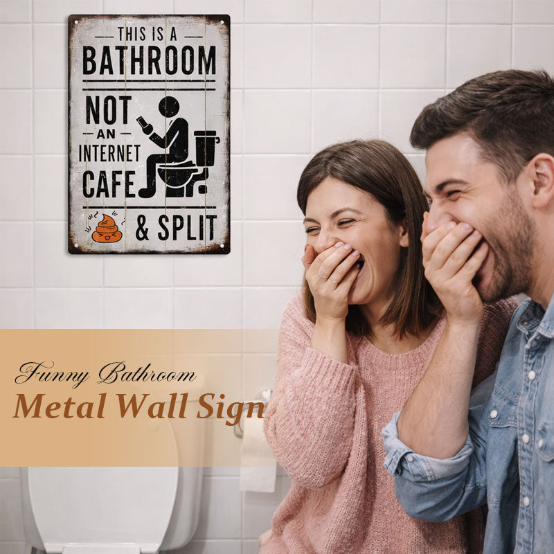 🚽 Questo è un bagno, non un Internet café