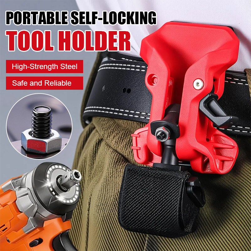 🔧Portautensili portatile con blocco automatico🔧