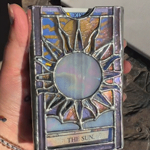 Scatola per tarocchi Mystical Sunburs