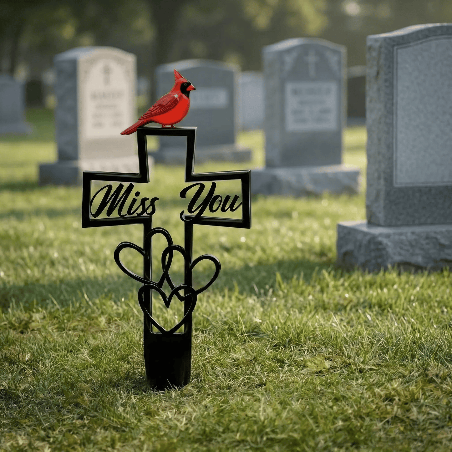 🐦ULTIMO GIORNO DI SALDI -💖Targa commemorativa in metallo per il cimitero✝️