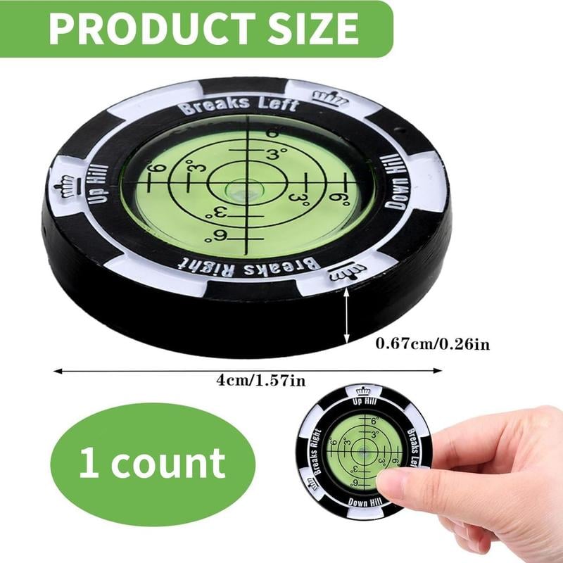 🔥Risparmia il 49%🔥Segnapalla da golf, livella a bolla per il putting green, ottima idea regalo