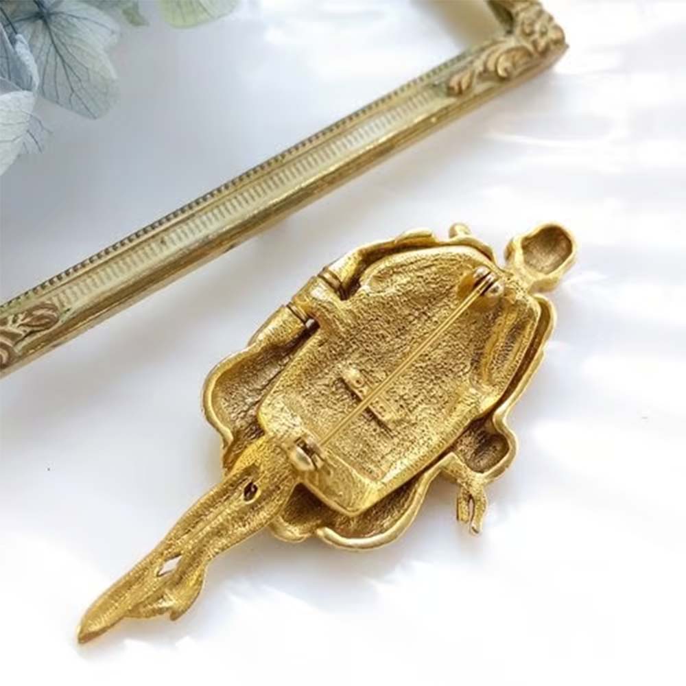 🔥Saldi scottanti - Spilla figurativa mobile Flapper Girl vintage anni '20