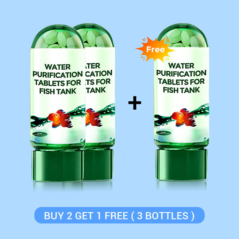 🐠Acquistane 2 e ricevi 1 in omaggio⚡Oltre 50.000 pezzi venduti!♻️Potente pastiglia per la purificazione dell'acqua dell'acquario🌿