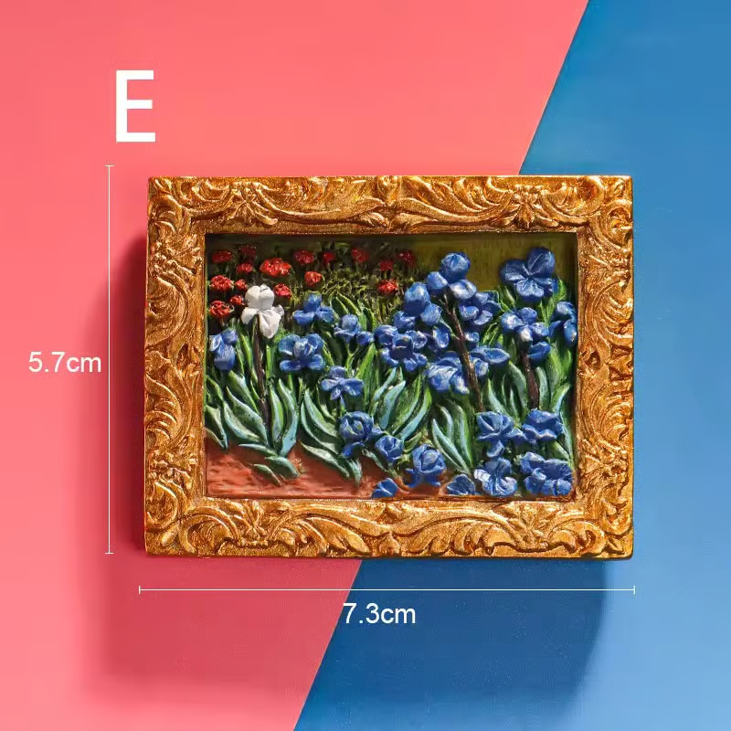 Set di magneti da frigo ispirati a Van Gogh