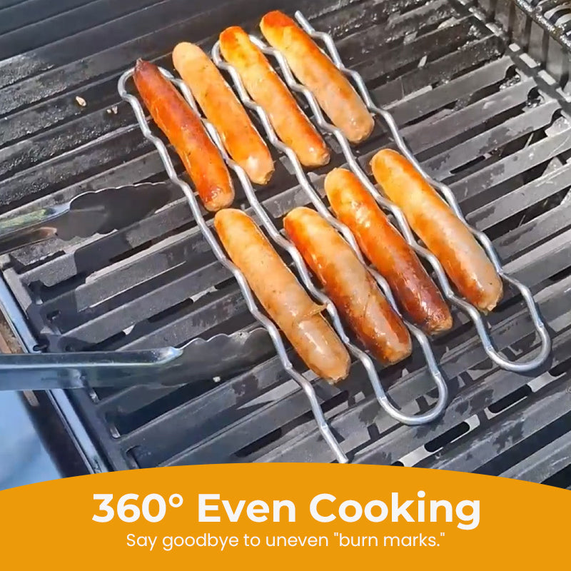 🌭 [Grill Master Essential] Griglia rotante per salsicce | Niente più hot dog bruciati! 🔥✨