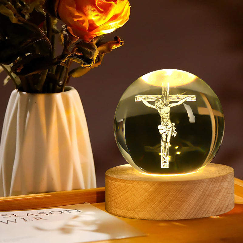 Lampada da notte Crystal Ball